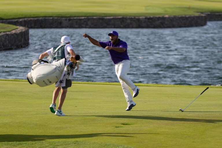 Biggest names in women’s golf attempt to recreate Varner III’s monster 92-foot putt