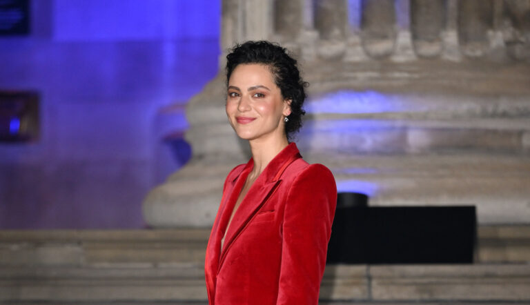 Egyptian-Palestinian actress May Calamawy attends premiere of ‘Moon Knight’ in style
