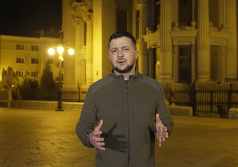 Ukraine’s leader warns war will cost Russia for generations