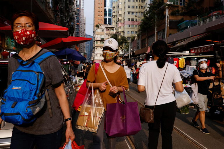 Hong Kong leader says plans to review COVID-19 restrictions on Monday
