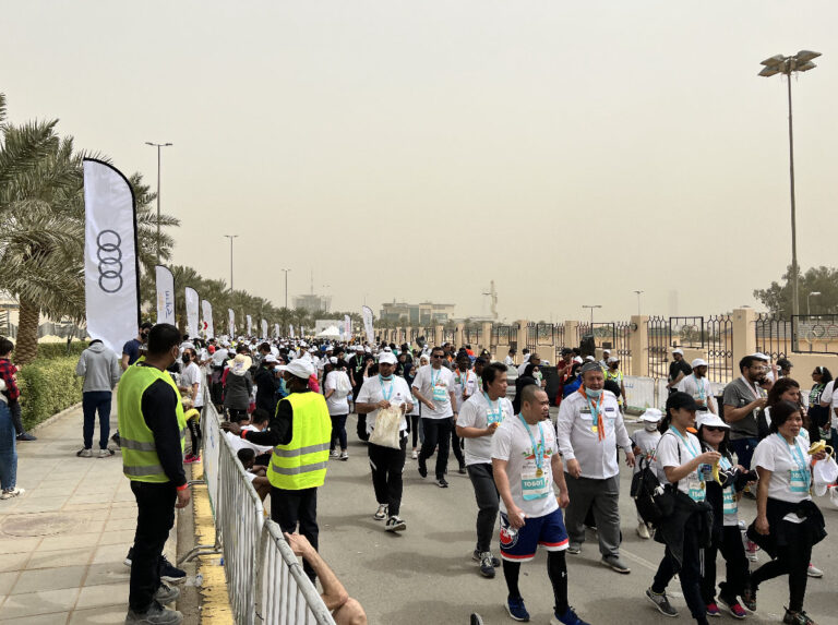 Record 10,000 runners hit the road in Saudi Arabia’s first international marathon