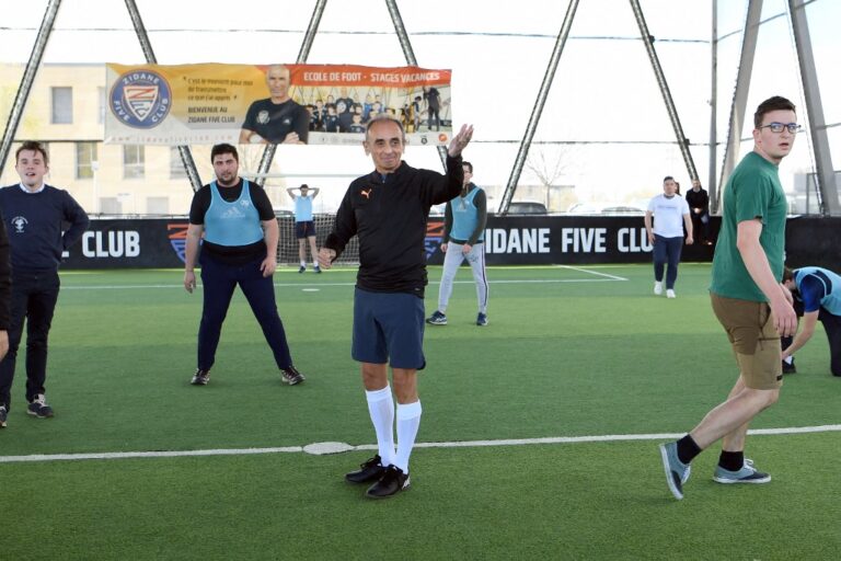 Zidane’s football center ejects far-right French politician
