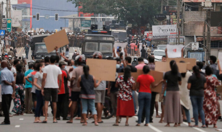 Sri Lanka lifts short-lived social media ban as protesters defy curfew