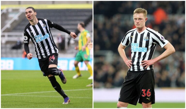 Newcastle boss Eddie Howe confident of Longstaff, Almiron futures at club