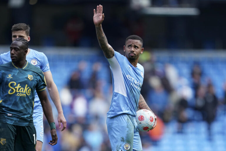 Jesus scores 4, Man City lead by 4 in EPL