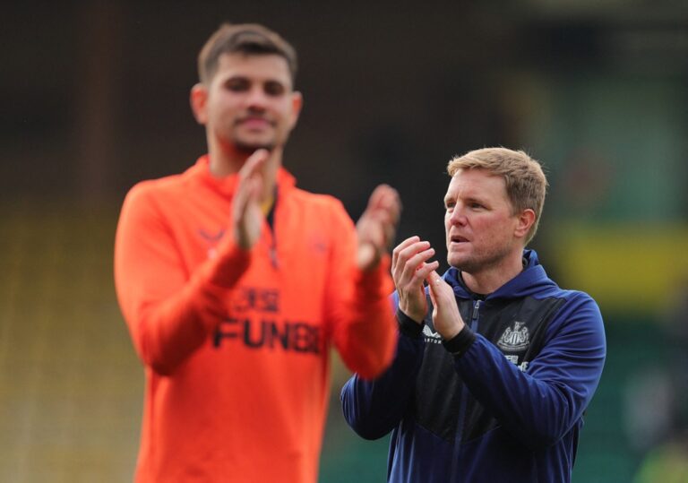 Howe full of praise for Joelinton after match-winning performance at Norwich