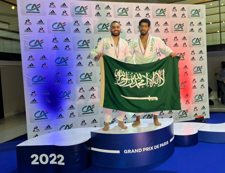 Saudi Arabian national jiu-jitsu team claims gold and three silver at 2022 Grand Prix De Paris