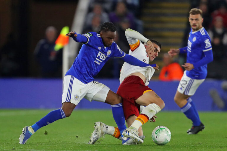 Leicester hold Roma as Feyenoord edge Marseille in Conference League semis