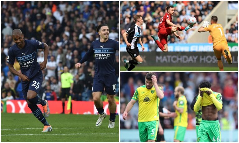 Man City keep Liverpool at arm’s length in title race, Norwich relegated from Premier League
