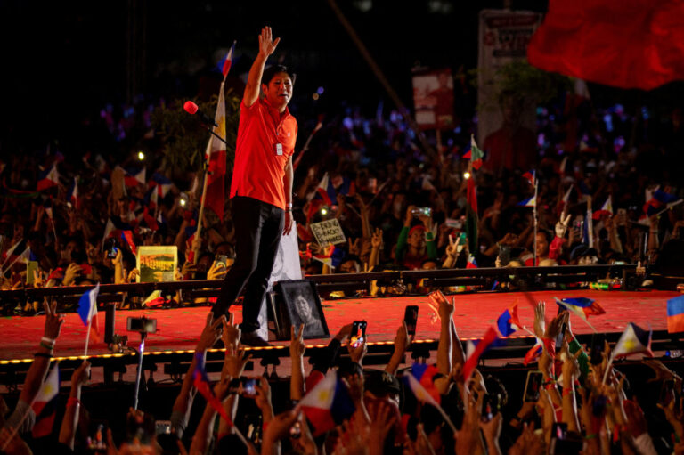 Philippine dictator’s son leads presidential race to succeed Duterte