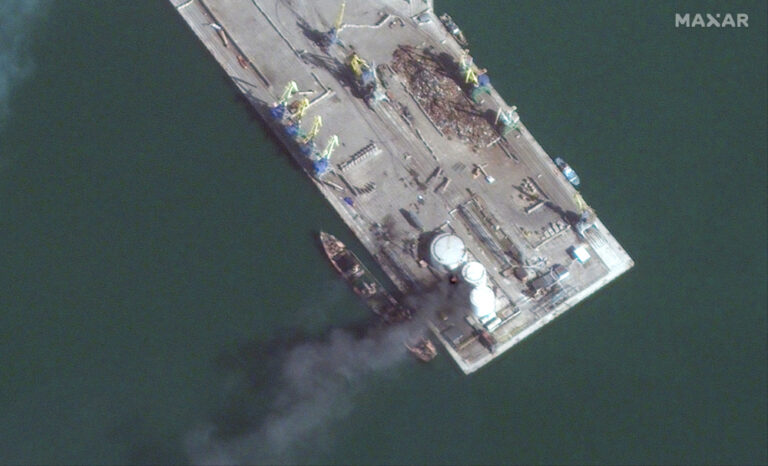 Official: US gave intel before Ukraine sank Russian warship