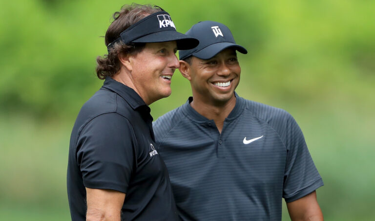 Woods, Mickelson named in PGA Championship field