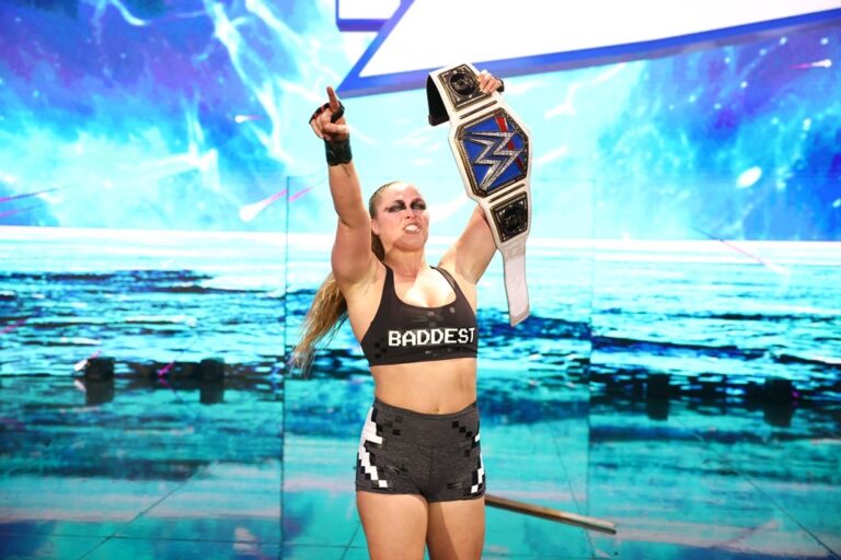 Redemption for Ronda Rousey as she defeats Charlotte Flair at WrestleMania Backlash