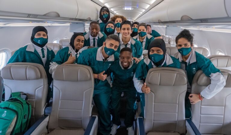 Saudi athletes arrive in Kuwait ahead of third GCC Games