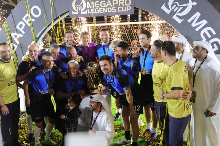 Ronaldinho’s Stars beat Luis Figo’s Champions in Legends Cup at Burj Khalifa