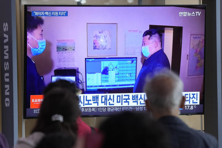 North Korea’s Kim says COVID-19 ‘great turmoil’, 21 new deaths reported