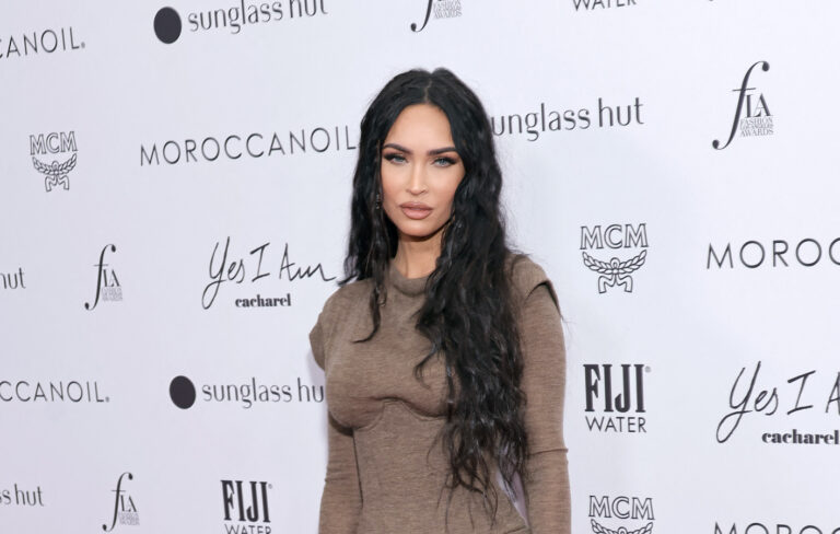 Megan Fox sports Andrea Wazen heels to Hollywood premiere