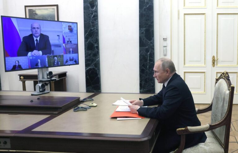 Putin says new military infrastructure in Finland, Sweden would demand reaction