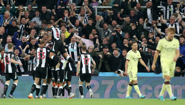 Newcastle deal heavy blow to Arsenal’s Champions League hopes