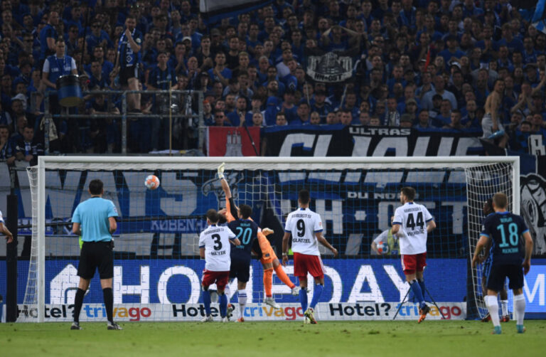 Hertha Berlin keep Bundesliga status with playoff victory at Hamburg