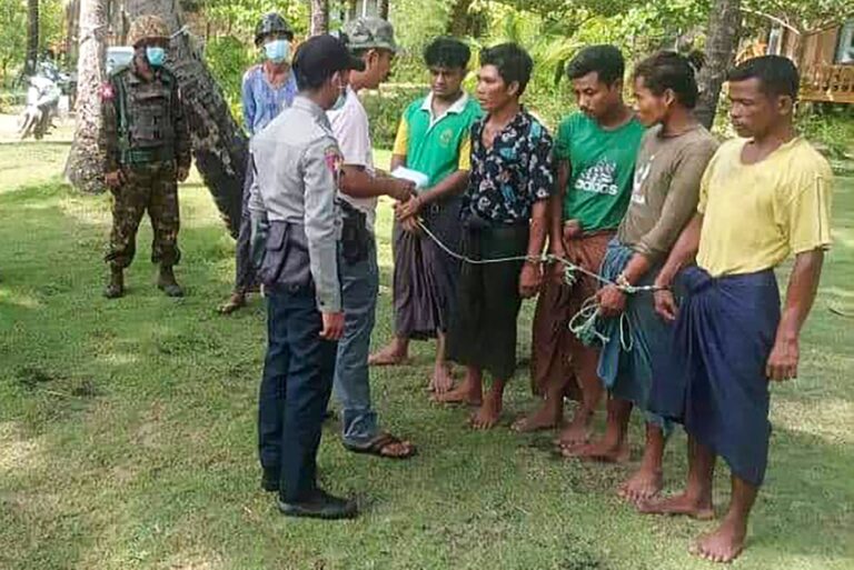 Boat carrying Rohingya fleeing Myanmar capsizes, killing 16