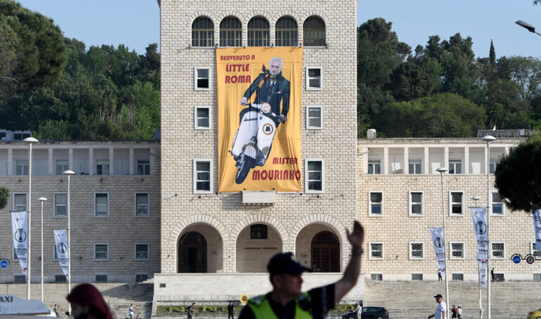 Tirana gets ready for Europa Conference League final