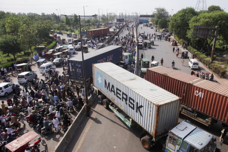 Pakistan’s capital Islamabad blockaded ahead of opposition protest