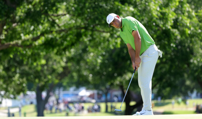 World No. 1 Scheffler headlines leading bunch at Colonial
