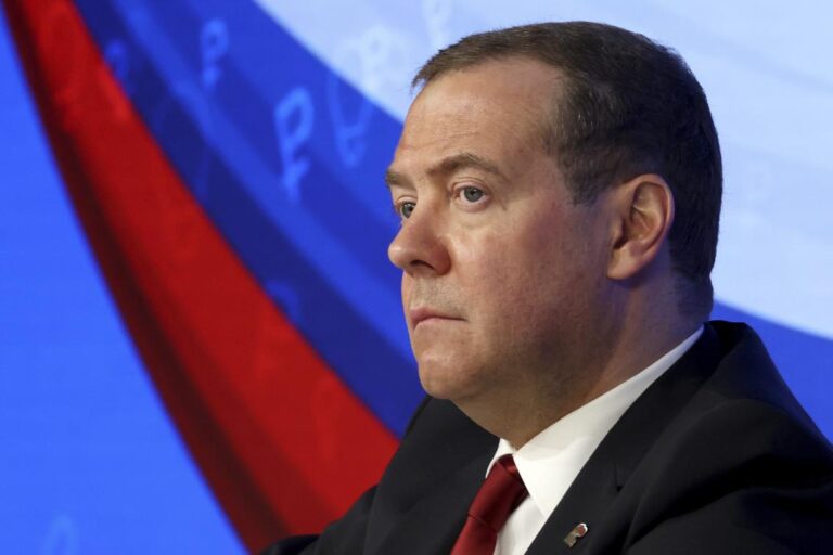 Russian ex-president Medvedev calls for tougher ‘foreign agent’ law