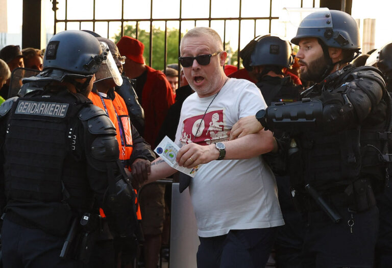 Champions League final kicks off late after crowd issues