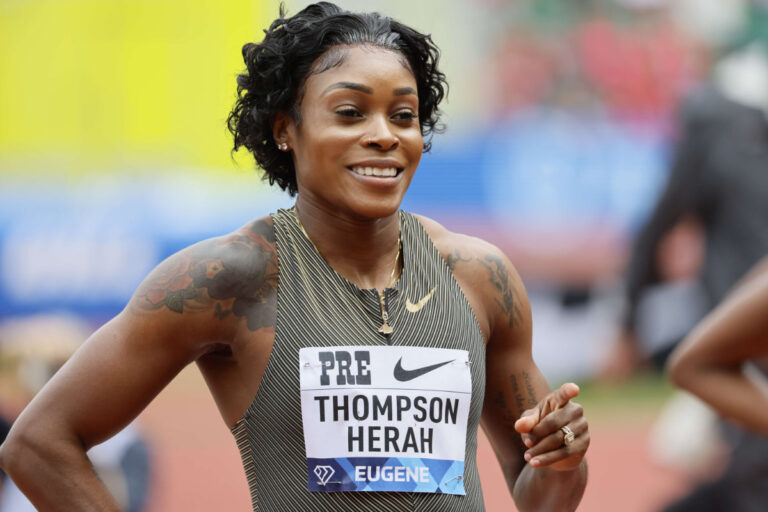 Bromell, Thompson-Herah bag 100-meter wins at Prefontaine Classic