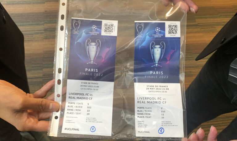 France blames ticket fraud for Champions League final chaos