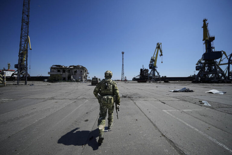 First ship leaves Mariupol since Russia took the city – separatist leader