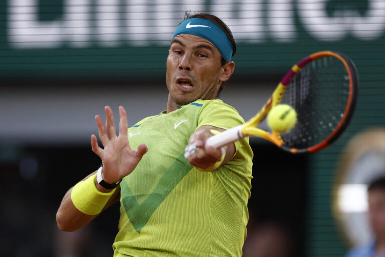 Nadal wins epic four-set clash with Djokovic to make French Open semis