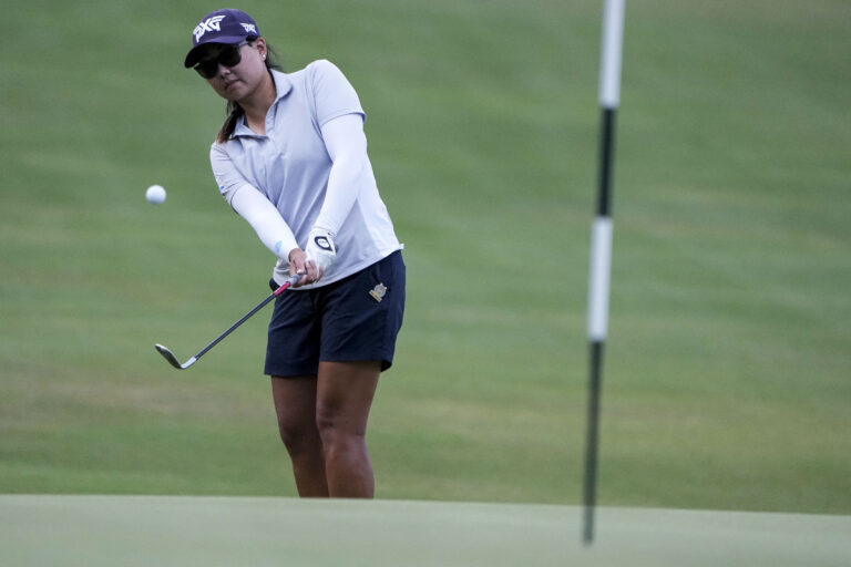 Harigae shoots 64 to edge amateur for US Women’s Open lead