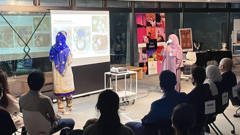 Oman culture and history displayed at Waseda University