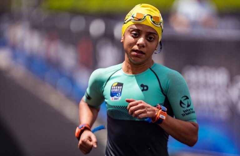 Triathlete Arwa Al-Amoudi racing to raise awareness of growing sport
