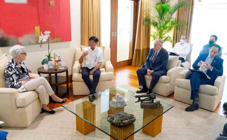 Top US official meets Philippine president-elect in push to deepen alliance