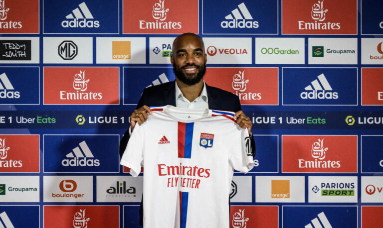 Welcome home: France striker Lacazette returns to Lyon
