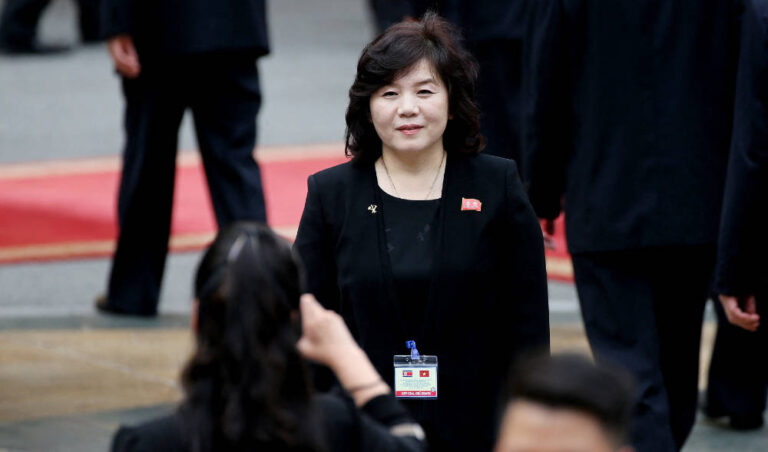 North Korea appoints veteran diplomat as first female foreign minister