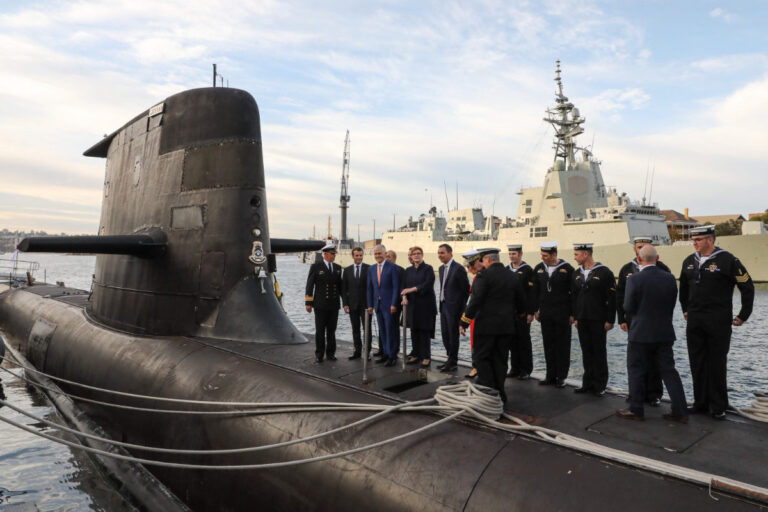 Australia reaches settlement with France over scrapped submarine deal