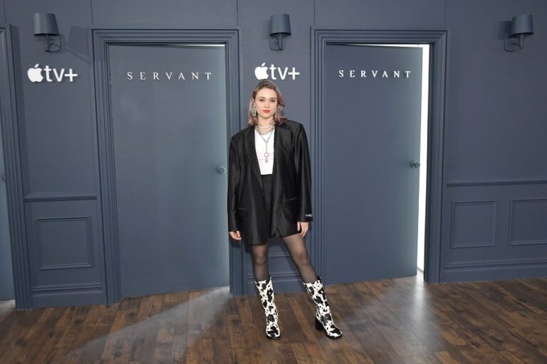 French Algerian singer Lolo Zouai poses for Kenzo