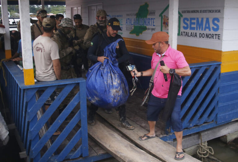 Hope fades as belongings of two men missing in Amazon found