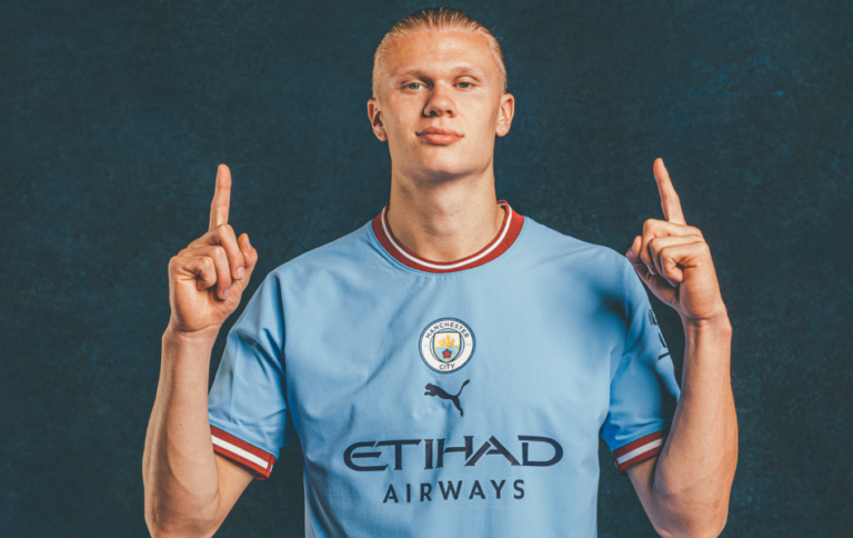 ‘Proud day’ for Erling Haaland as Manchester City officially announce signing of Norwegian international