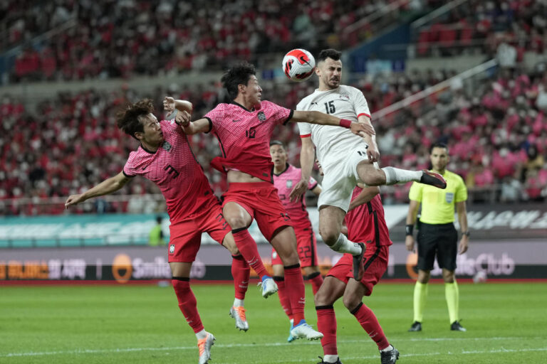 South Korea beat Salah-less Egypt 4-1 in friendly
