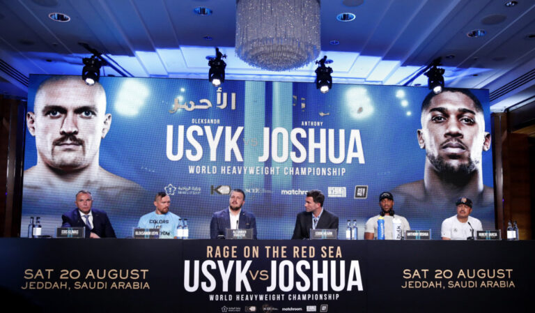 Joshua ‘desperate’ to become world heavyweight champ again in his rematch against Usyk in Saudi Arabia