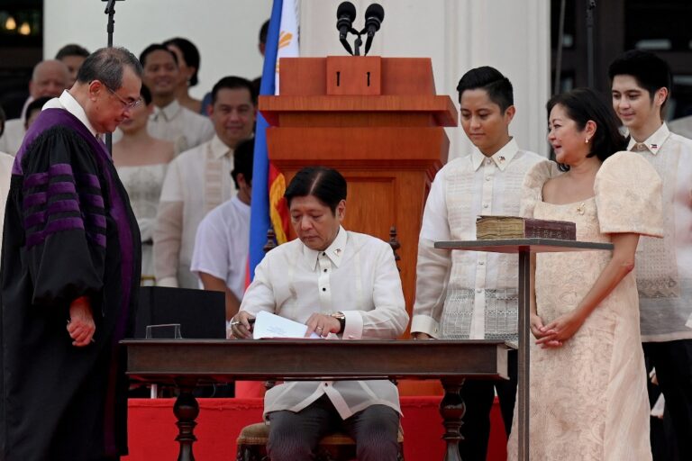 Marcos Jr. takes oath as president, vows ‘fresh chapter’ in Philippine history