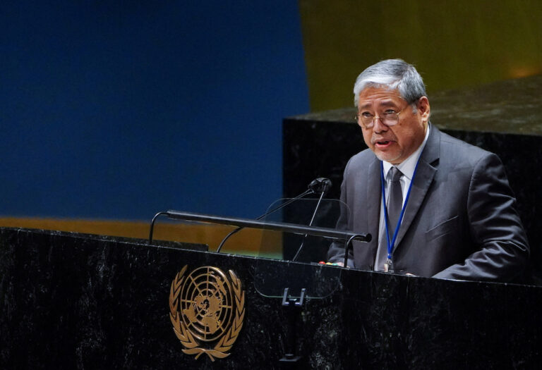 Marcos appoints Philippine UN envoy as new foreign minister