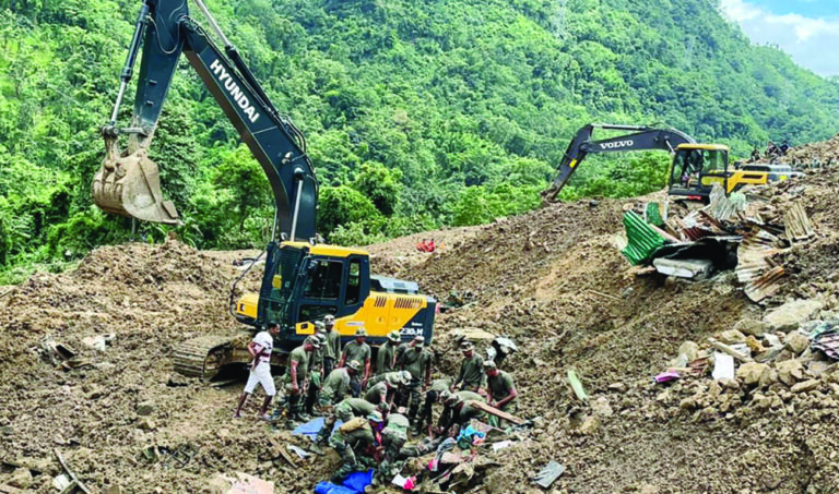 Death toll from a massive landslide in India rises to 37