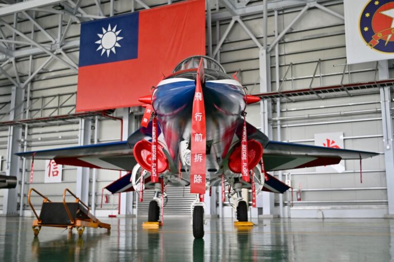 Taiwan touts new air force advanced training jet’s abilities